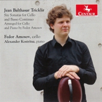 Tricklir, J.b. Six Sonatas For Cello & Basso Continuo