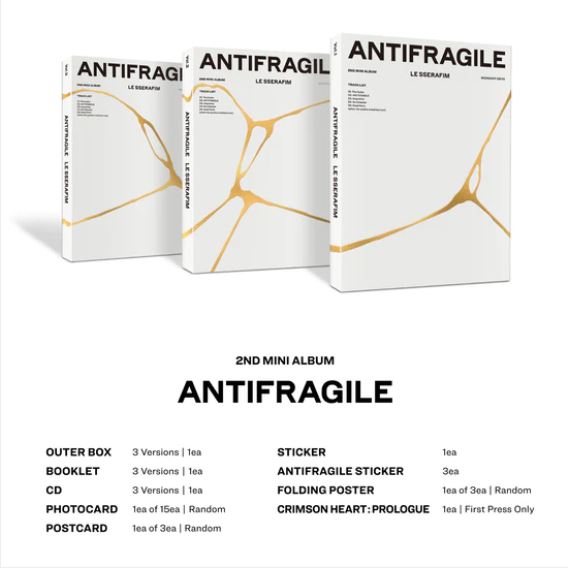 Le Sserafim Antifragile (midnight Onyx)