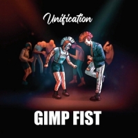 Gimp Fist Unification (red/blue Splatter)