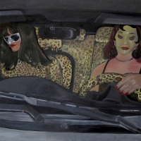 Marci Mask Lady And Lady Night Girl