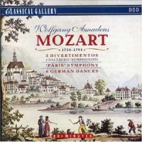 Mozart, Wolfgang Amadeus 3 Divertimentos/paris Symphony