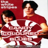 White Stripes Candy Coloured Blues