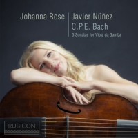 Johanna Rose & Javier Nunez 3 Sonatas For Viola Da Gamba