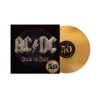 Ac/dc Rock Or Bust (50th Anniversary Gold Color Vinyl)