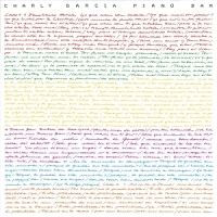 Garcia, Charly Piano Bar (white)