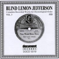 Jefferson, Blind Lemon Complete Recordings 1925-1929  Vol.3 (1928)