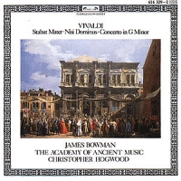 James Bowman, Academy Of Ancient Mus Vivaldi  Stabat Mater; Concerto In