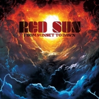 Red Sun From Sunset To Dawn