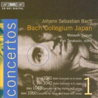 Bach, Johann Sebastian Violin Concerto In A Mino