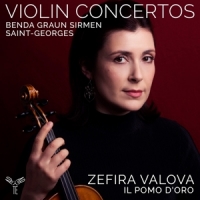 Il Pomo Doro Zefira Valova Violin Concertos Benda Graun Saint-