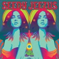 Seedy Jeezus (aqua/purple Splatter)