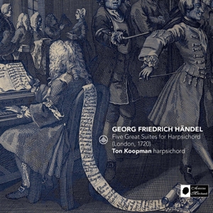 Five Great Suites For Harpsichord (london, 1720)