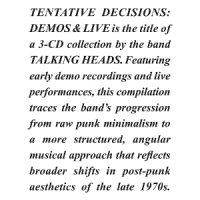 Tentative Decisions: Demos & Live