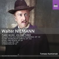 Walter Niemann: Piano Music, Volume Three
