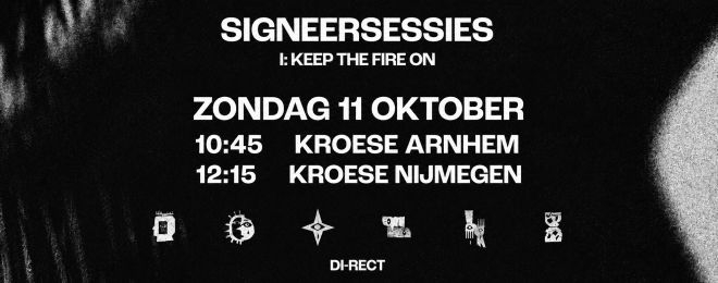 DI-RECT I Keep the Fire on signeersessies   